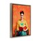 Stupell Industries Modern Frida Kahlo Framed Floater Canvas Wall Art